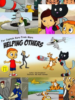 cover image of Captain Kuro From Mars Helping Others